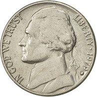 Monnaie, États-Unis, Jefferson Nickel, 5 Cents, 1979, U.S. Mint, Philadelphie - 1959-…: Lincoln, Memorial Reverse