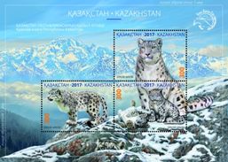 2017 Kazakhstan Kasachstan - Uncia Uncia Or Panthera Uncia - Snow Leopard - Mountains, Big Cats - Kazakhstan