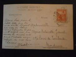 ARGENTINE ARGENTINA TIMBRE CARTE LETTRE ENVELOPPE POUR BORDEAUX - Brieven En Documenten