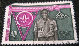 Gabon 1975 Nordjamb 75 World Scout Jamboree, Norway 40f - Used - Neufs