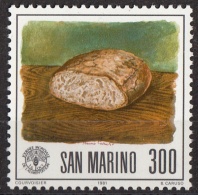 1090 San Marino 1981 Giornata Dell'alimentazione Forno Pane Nuovo MNH Emblema FAO - Against Starve