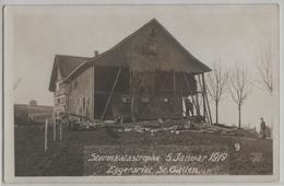 Sturmkatastrophe 5. Januar 1919 Eggersriet St. Galllen No. 9 - Eggersriet