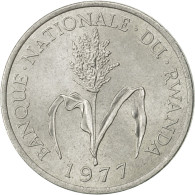 Monnaie, Rwanda, Franc, 1977, British Royal Mint, SUP, Aluminium, KM:12 - Rwanda