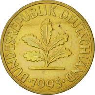 Monnaie, République Fédérale Allemande, 10 Pfennig, 1993, Munich, SUP, Brass - 10 Pfennig