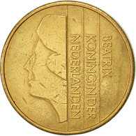 Monnaie, Pays-Bas, Beatrix, 5 Gulden, 1990, TTB+, Bronze Clad Nickel, KM:210 - 1980-2001 : Beatrix