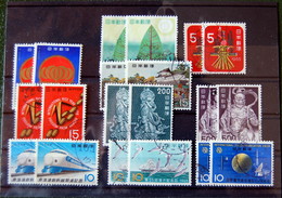 Japan - 1964 To 1969  10 Differents Stamps X 2  - Used - Usados