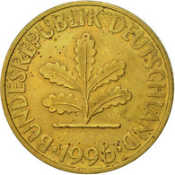 Monnaie, République Fédérale Allemande, 10 Pfennig, 1996, Berlin, SUP, Brass - 10 Pfennig