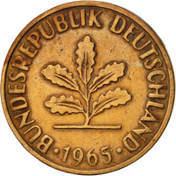 Monnaie, République Fédérale Allemande, 2 Pfennig, 1965, Hambourg, TTB+ - 2 Pfennig