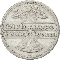 Monnaie, Allemagne, République De Weimar, 50 Pfennig, 1921, Berlin, SUP - 50 Renten- & 50 Reichspfennig