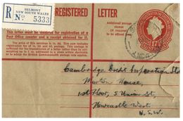 (816) Australia - 1958 - Registered Cover Posted To Newcastle From Belmont - Covers & Documents