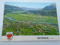 D152874   Austria  Tirol SCHWAZ A-6130 Alpine Luftbild - Schwaz