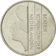 Monnaie, Pays-Bas, Beatrix, Gulden, 1992, TTB+, Nickel, KM:205 - 1980-2001 : Beatrix