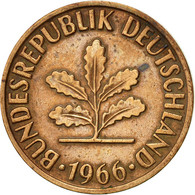 Monnaie, République Fédérale Allemande, 2 Pfennig, 1966, Munich, TTB+ - 2 Pfennig