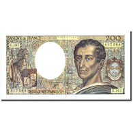 Billet, France, 200 Francs, 1994, 1994, TTB+, Fayette:70.2, KM:155f - 200 F 1981-1994 ''Montesquieu''