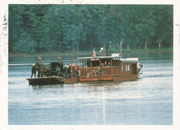 Amish Way Of Life,ferry Ride Accross The Susquehanna River,Pennsylvania,postcard Sent To ANDORRA,with Arrival Postmark - Amérique