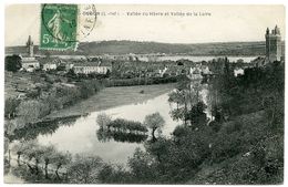 44 : OUDON - VALLEE DU HAVRE ET VALLEE DE LA LOIRE / ADRESSE - NANTES, PLACE DU BON PASTEUR, (YVERNOGEAU) - Oudon