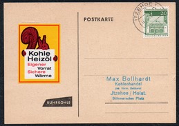 A6340 - Alte Postkarte - Bedarfspost - Itzehoe - Ruhrkohle 1967 - Itzehoe