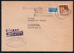 A6351 - Alter Brief - Bedarfspost - Flensburg - Julius Stütz - Export Handelsvertretung 1948 Berlin Notopfer - Flensburg