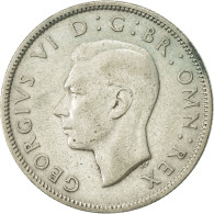 Monnaie, Grande-Bretagne, George VI, Florin, Two Shillings, 1942, TTB+, Argent - J. 1 Florin / 2 Shillings