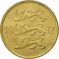 Monnaie, Estonia, 10 Senti, 1992, No Mint, SUP, Aluminum-Bronze, KM:22 - Estland