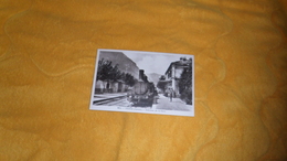 CARTE POSTALE ANCIENNE NON CIRCULEE DATE ?. / UGINE.- INTERIEUR DE LA GARE. - Ugine