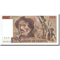 Billet, France, 100 Francs, 1994, 1994, SUP, Fayette:69ter 1b, KM:154h - 100 F 1978-1995 ''Delacroix''