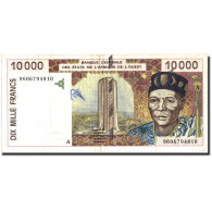Billet, West African States, 10,000 Francs, 1996, 1996, KM:114Ad, TTB - États D'Afrique De L'Ouest