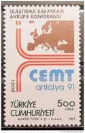 Turkey, 1991, Mi: 2925 (MNH) - Ongebruikt