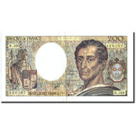 Billet, France, 200 Francs, 1994, 1994, TTB+, Fayette:70/21, KM:155f - 200 F 1981-1994 ''Montesquieu''