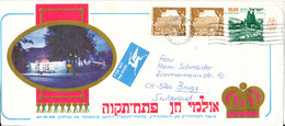 Israel Cover Sent To Switzerland 26-9-2006 - Lettres & Documents