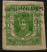 Idar  - 1925-30 Revenue Stamp 1a On Fragment - Idar