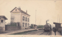 BOUFFEMONT La  GARE   ( Plan Animé  Dont TRAIN ) - Bouffémont