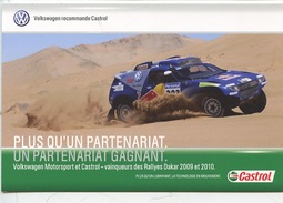 Wolkswagen Castrol Vainqueurs Rallyes DAKAR 2009 - 2010 - Rallyes