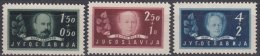 Yugoslavia Republic, 1948 Mi#545-547, Mint Never Hinged - Ongebruikt
