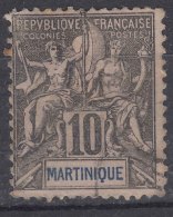 Martinique 1892 Yvert#35 Used - Usati