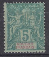 Sudan Soudan 1894 Yvert#6 Mint Hinged - Ongebruikt