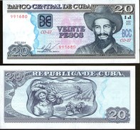 Banconota Pesos Cuba Kuba Moneda Nacional - Cuba