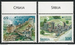 SERBIA/ SRBIJA/ SERBIEN -EUROPA-CEPT 2017-"CASTILLOS - CASTLES - SCHLÖSSER"- SERIE De 2 V. - 2017