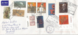 Belle Lettre Du Canada (Quebec)  Adressée ANDORRA, Avec Timbre à Date Arrivée - Lettres & Documents