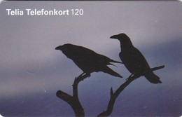 Sweden, 120.030, 2 Birds, 2 Scans. - Schweden