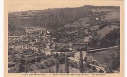 Cp , 72 , SAINT-LÉONARD-des-BOIS , Vue Générale - Saint Leonard Des Bois