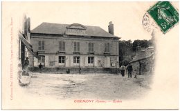 80 OISEMONT - Ecoles  (Recto/Verso) - Oisemont