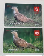SLOVENIA Bird Honey Buzzard  Srsenar  Light & Dark Prepaid Phonecard - Arenden & Roofvogels