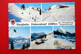 Bergbahn Seilbahn Diedamskopf - Au Schoppernau Bregenzerwald Österreich Vorarlberg Winter 1968 - Bregenzerwaldorte