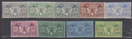 NOUVELLES HEBRIDES         N° YVERT  :    91/99  ( Point Rouille Sur 96 )   NEUF AVEC CHARNIERES  ( Ch  433  ) - Unused Stamps