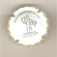 CAPSULE MUSELET CHAMPAGNE JACQUART  MOSAIQUES DE REIMS (brun Sur Blanc) - Jacquart
