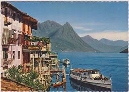 Suisse,TESSIN,LAGO DI LUGANO,GANDRIA,lac Classé Bien Culturel Suisse D´importance National,prés Lac Majeur,como - Lugano