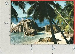 CARTOLINA VG SEYCHELLES - Isola La Digue - 10 X 15 - ANN. 1974 - Seychelles