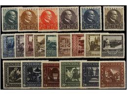 * AUSTRIA. Yv.304/12, 368/73. 1923-30. SERIES Completas. Yvert.150€. - Andere & Zonder Classificatie