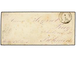 BOSNIA-HERZEGOVINA. 1879. CAJNICA To PRAG Envelope With K.U.K. ETAPPEN-POSTMT/Nº XXII. - Autres & Non Classés